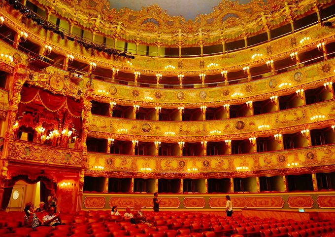 Il Gran Teatro La Fenice di Venezia: l'interno