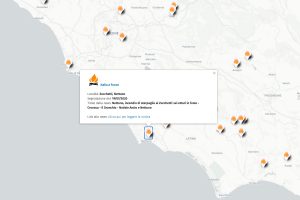 Dove sono gli incendi in Italia