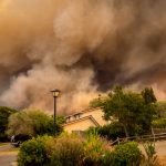 California Fire, una nuova serie tv sugli eroi degli incendi della California: immagine dagli incendi californiani del 2020