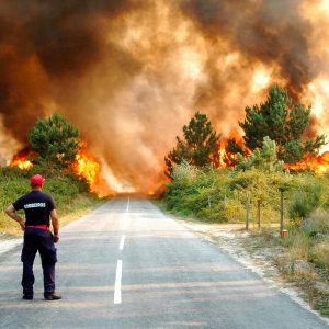 Il grande incendio del 2017 in Portogallo