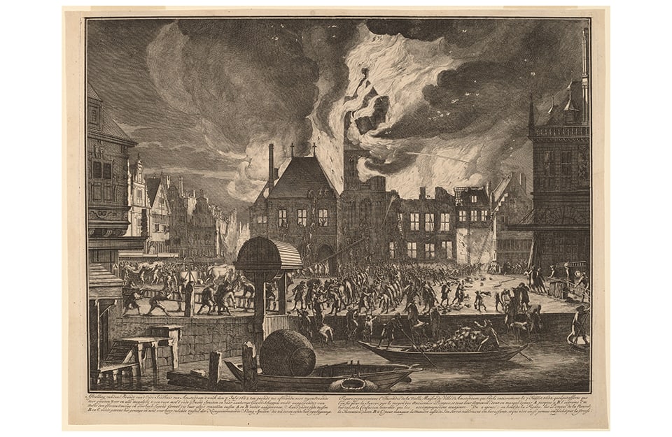 Un incisione di Jan van der Heyden 