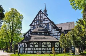 La chiesa della Pace, in Polonia, realizzata in legno