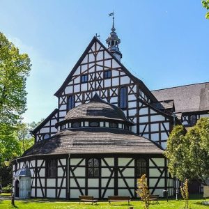 La chiesa della Pace, in Polonia, realizzata in legno