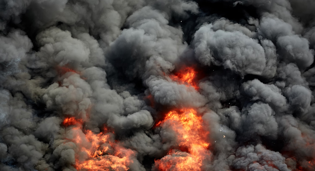 Fumo e gas: i più temibili prodotti della combustione