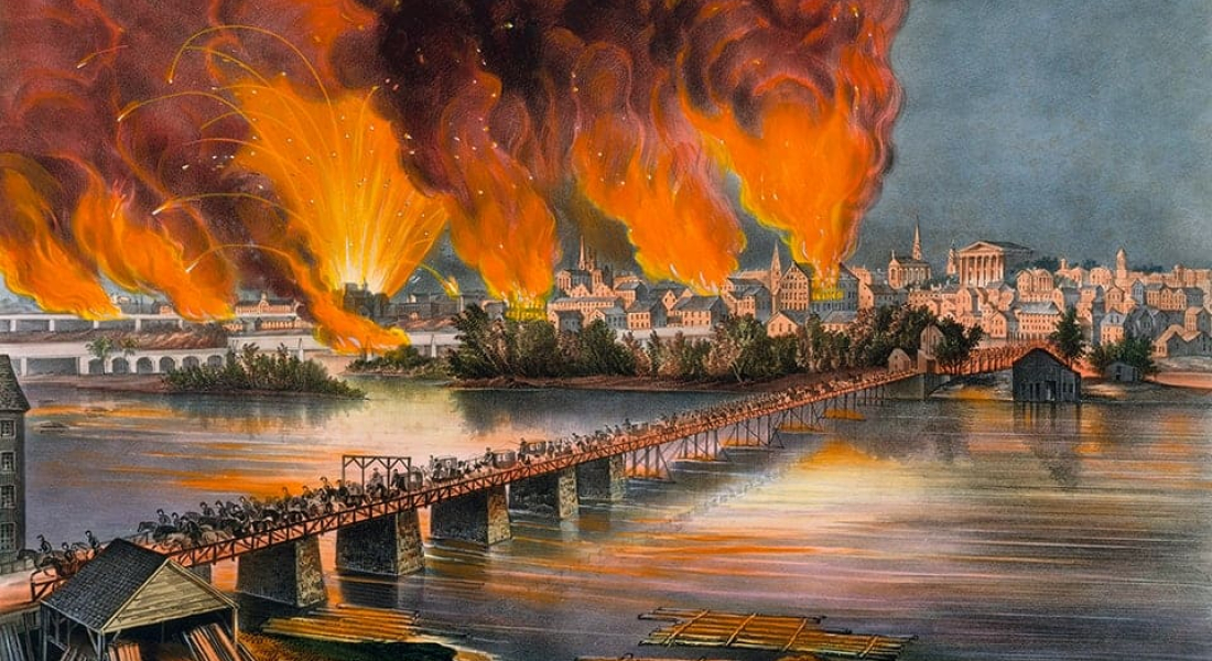 Gli incendi della storia tra le opere del MET