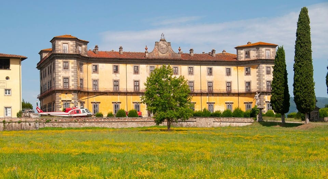 Villa Bellavista, dove si intrecciano le storie dei Vigili del Fuoco